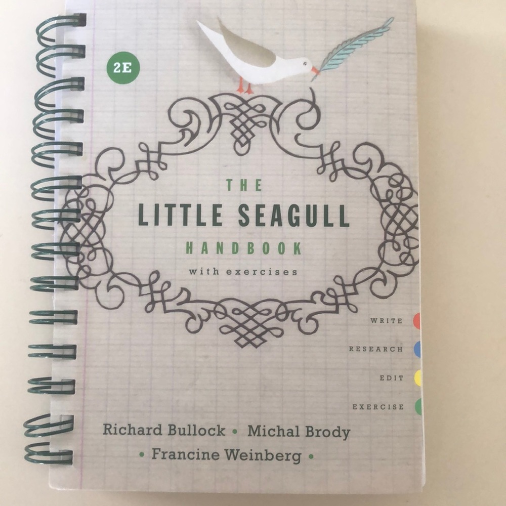 The Little Seagull Handbook with exercises